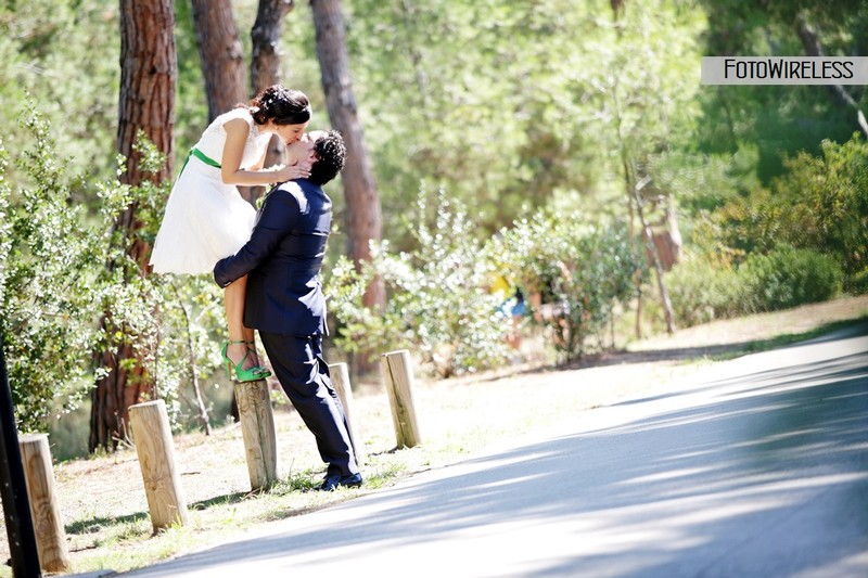 FotoWireless - la pineta Dannunziana di Pescara per le foto esterne di matrimonio